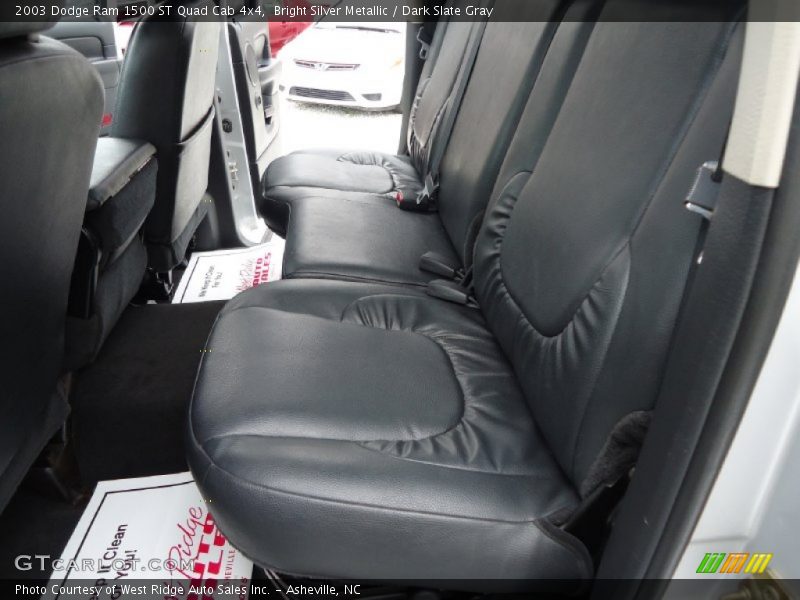 Rear Seat of 2003 Ram 1500 ST Quad Cab 4x4