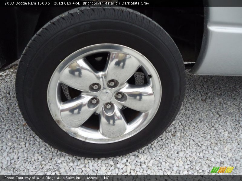  2003 Ram 1500 ST Quad Cab 4x4 Wheel