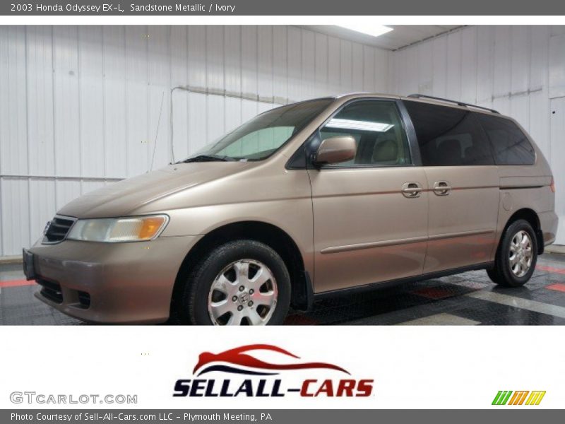 Sandstone Metallic / Ivory 2003 Honda Odyssey EX-L