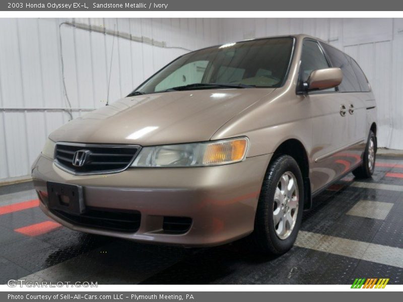 Sandstone Metallic / Ivory 2003 Honda Odyssey EX-L