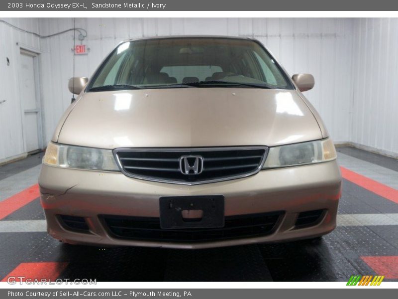 Sandstone Metallic / Ivory 2003 Honda Odyssey EX-L