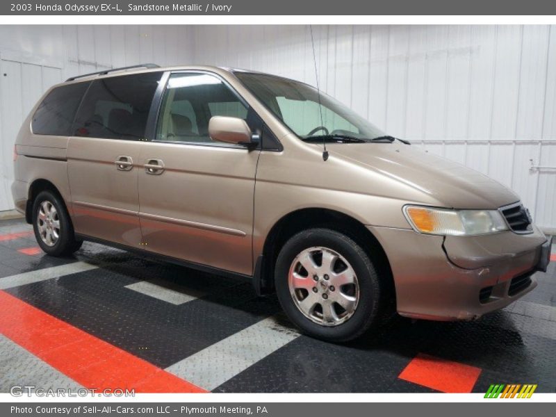 Sandstone Metallic / Ivory 2003 Honda Odyssey EX-L