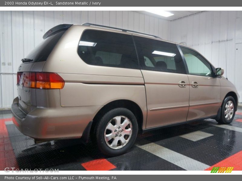 Sandstone Metallic / Ivory 2003 Honda Odyssey EX-L