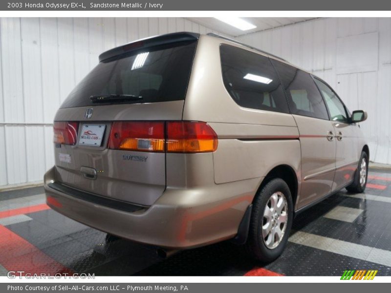 Sandstone Metallic / Ivory 2003 Honda Odyssey EX-L