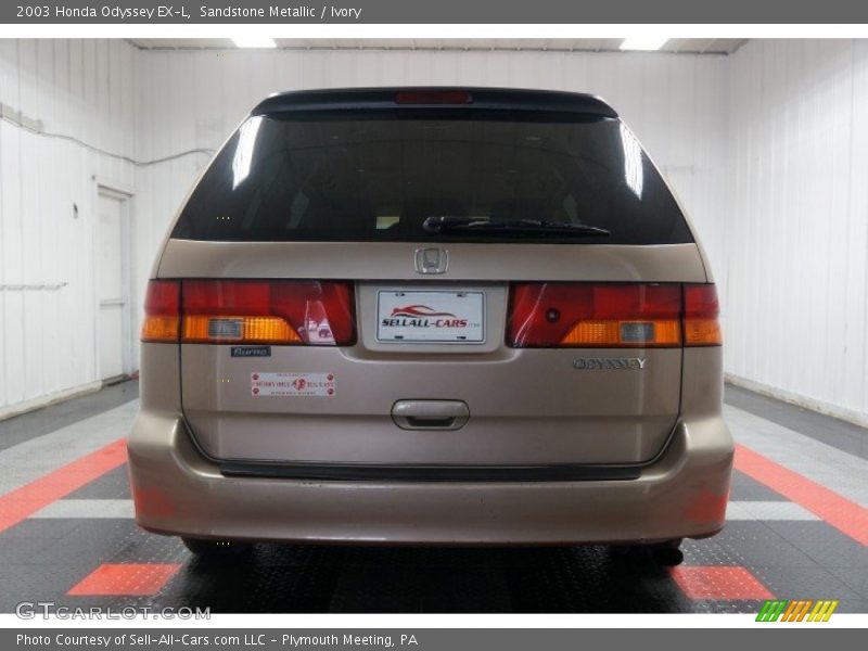 Sandstone Metallic / Ivory 2003 Honda Odyssey EX-L