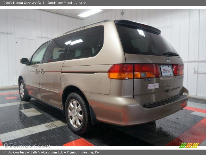 Sandstone Metallic / Ivory 2003 Honda Odyssey EX-L