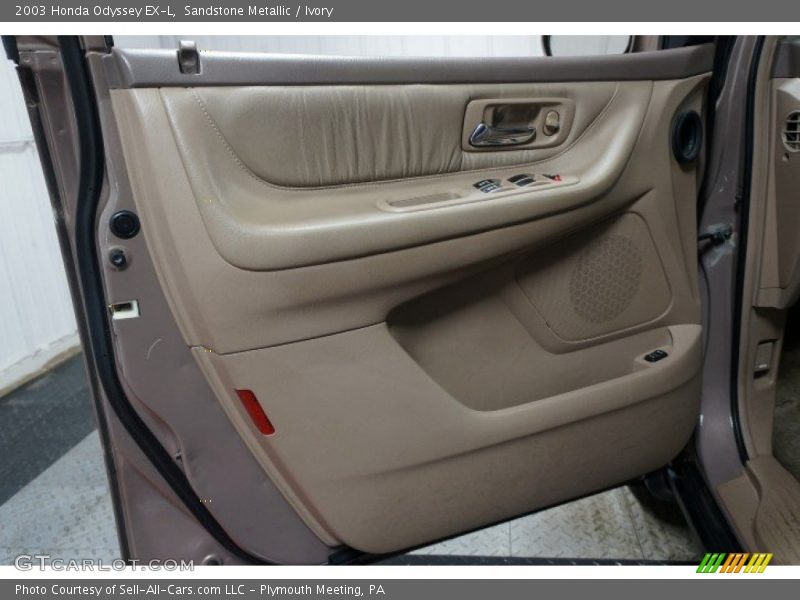 Sandstone Metallic / Ivory 2003 Honda Odyssey EX-L
