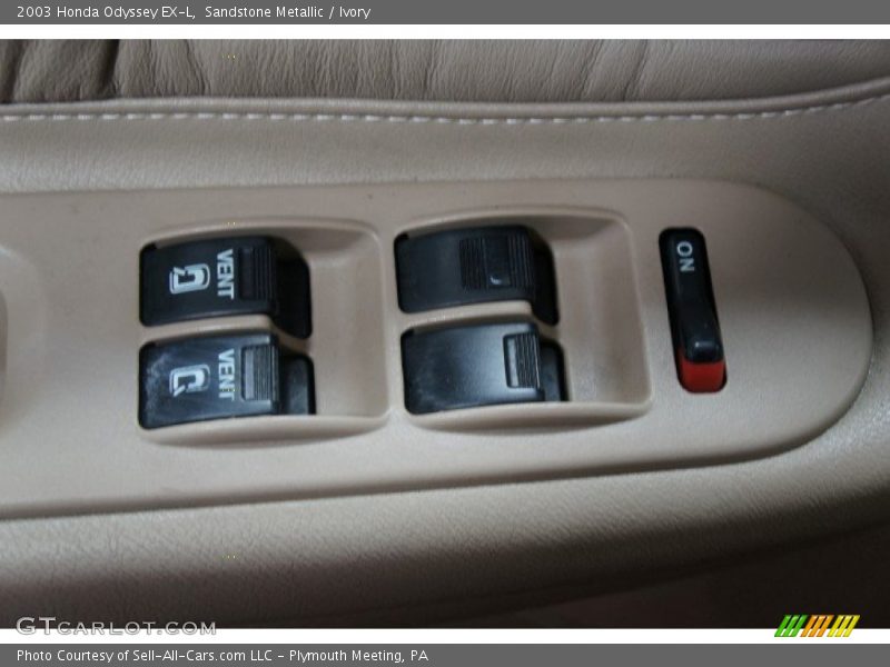 Sandstone Metallic / Ivory 2003 Honda Odyssey EX-L