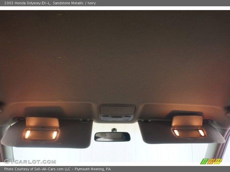 Sandstone Metallic / Ivory 2003 Honda Odyssey EX-L