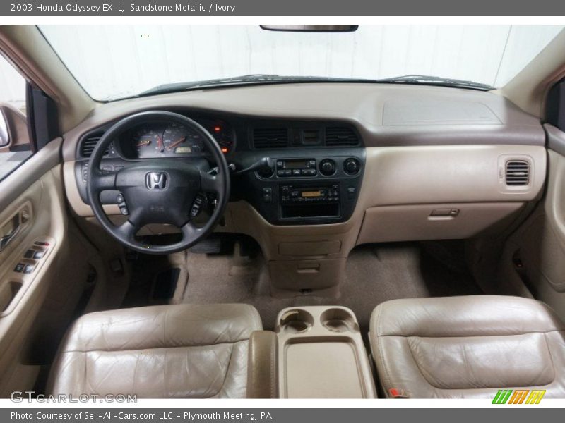 Sandstone Metallic / Ivory 2003 Honda Odyssey EX-L