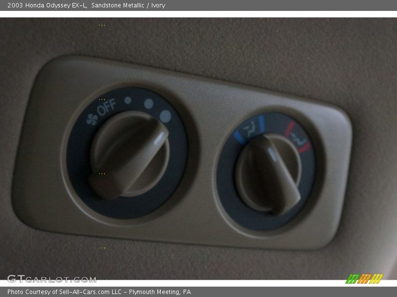 Sandstone Metallic / Ivory 2003 Honda Odyssey EX-L