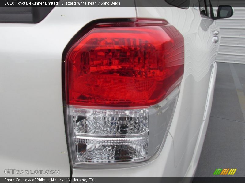 Blizzard White Pearl / Sand Beige 2010 Toyota 4Runner Limited