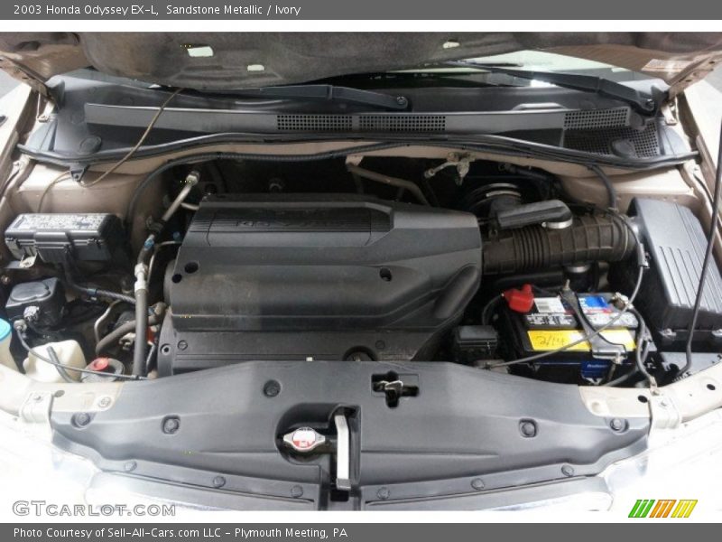 Sandstone Metallic / Ivory 2003 Honda Odyssey EX-L