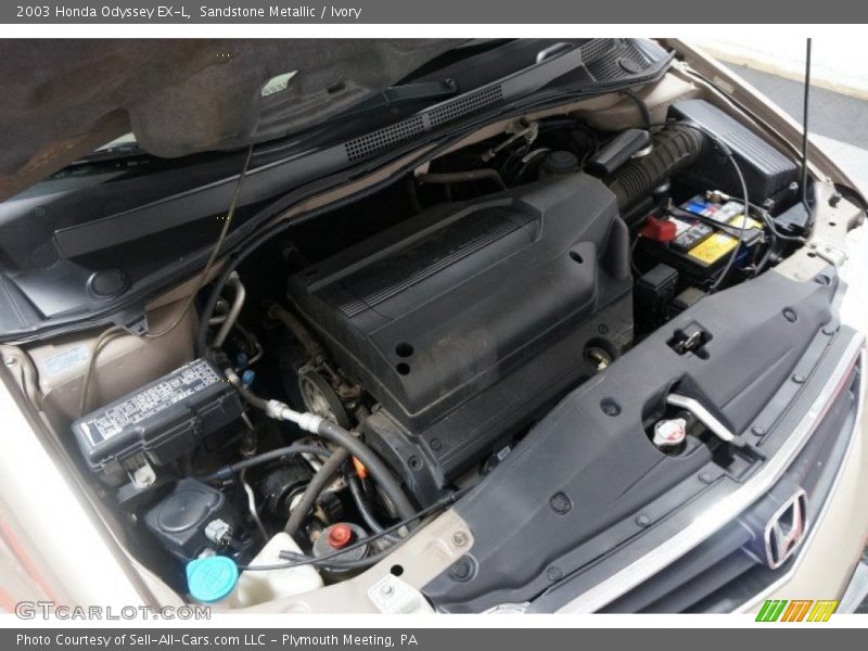 Sandstone Metallic / Ivory 2003 Honda Odyssey EX-L