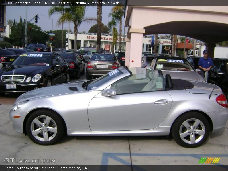 Iridium Silver Metallic / Ash 2006 Mercedes-Benz SLK 280 Roadster