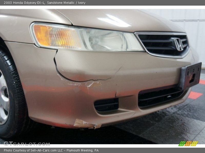 Sandstone Metallic / Ivory 2003 Honda Odyssey EX-L
