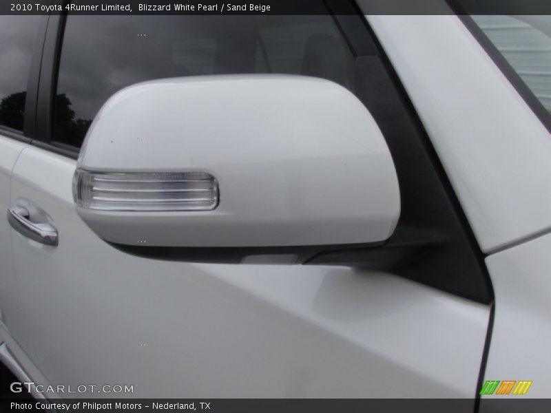 Blizzard White Pearl / Sand Beige 2010 Toyota 4Runner Limited