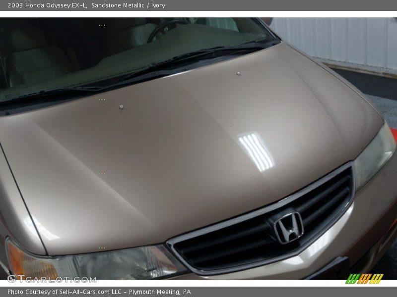 Sandstone Metallic / Ivory 2003 Honda Odyssey EX-L