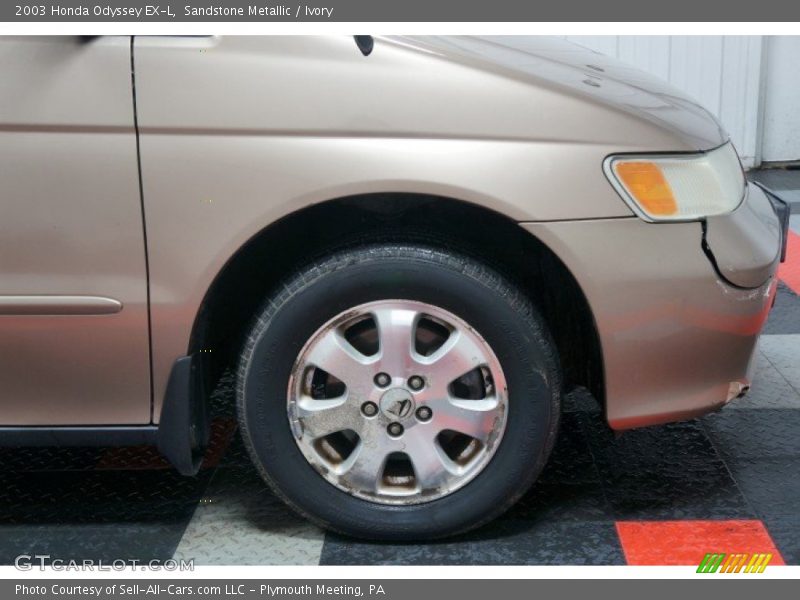 Sandstone Metallic / Ivory 2003 Honda Odyssey EX-L