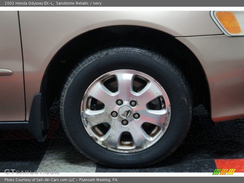 Sandstone Metallic / Ivory 2003 Honda Odyssey EX-L