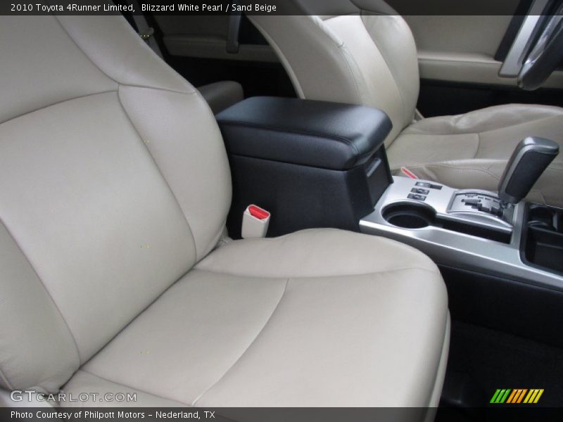 Blizzard White Pearl / Sand Beige 2010 Toyota 4Runner Limited