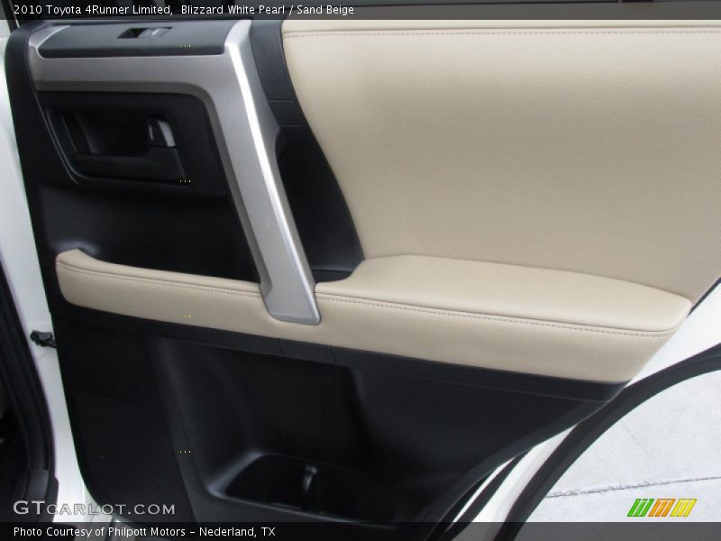 Blizzard White Pearl / Sand Beige 2010 Toyota 4Runner Limited