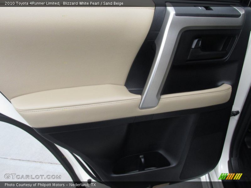 Blizzard White Pearl / Sand Beige 2010 Toyota 4Runner Limited