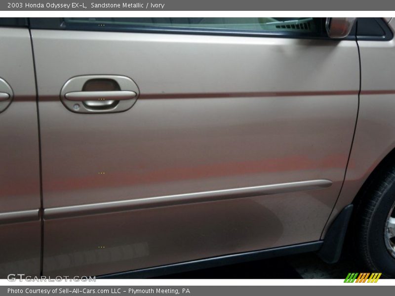 Sandstone Metallic / Ivory 2003 Honda Odyssey EX-L