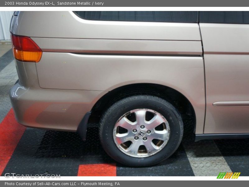 Sandstone Metallic / Ivory 2003 Honda Odyssey EX-L