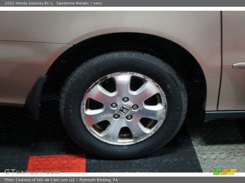 Sandstone Metallic / Ivory 2003 Honda Odyssey EX-L