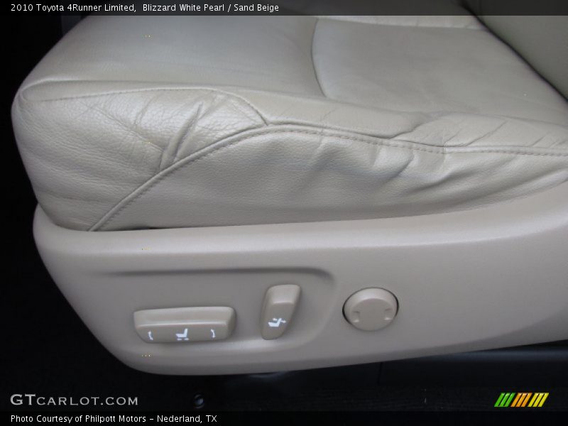 Blizzard White Pearl / Sand Beige 2010 Toyota 4Runner Limited
