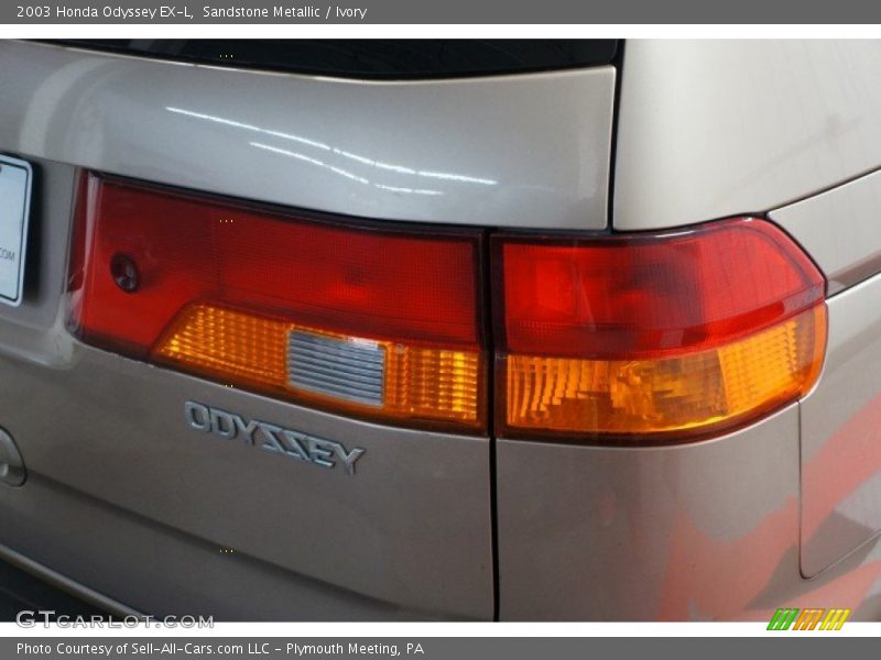 Sandstone Metallic / Ivory 2003 Honda Odyssey EX-L