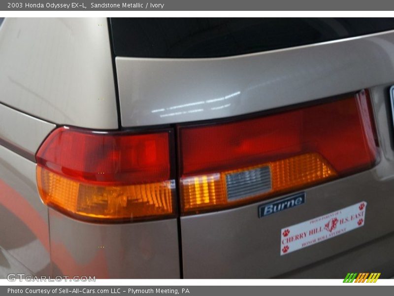 Sandstone Metallic / Ivory 2003 Honda Odyssey EX-L