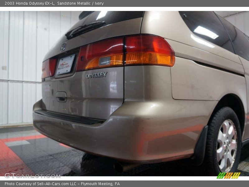Sandstone Metallic / Ivory 2003 Honda Odyssey EX-L