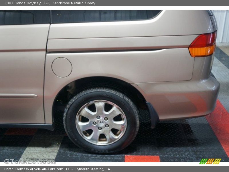 Sandstone Metallic / Ivory 2003 Honda Odyssey EX-L
