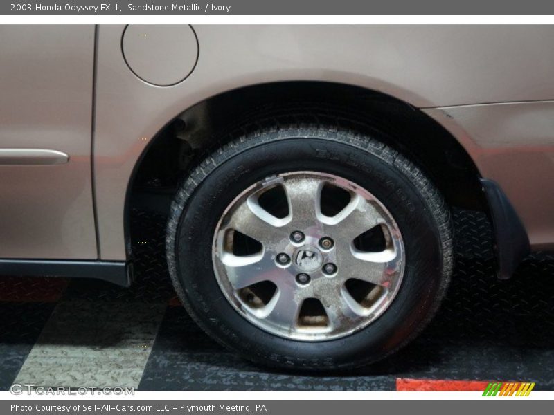 Sandstone Metallic / Ivory 2003 Honda Odyssey EX-L