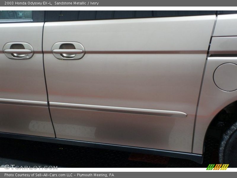 Sandstone Metallic / Ivory 2003 Honda Odyssey EX-L