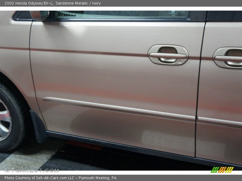 Sandstone Metallic / Ivory 2003 Honda Odyssey EX-L