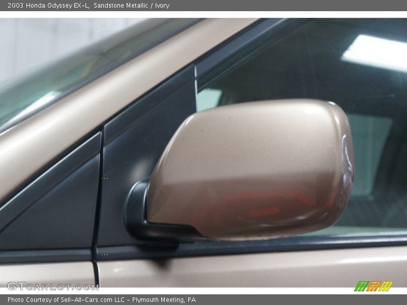 Sandstone Metallic / Ivory 2003 Honda Odyssey EX-L