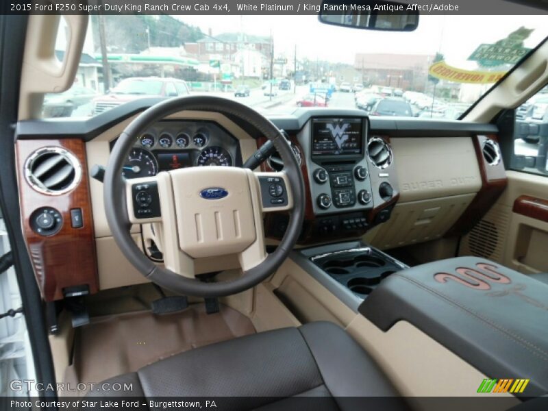 King Ranch Mesa Antique Affect/Adobe Interior - 2015 F250 Super Duty King Ranch Crew Cab 4x4 