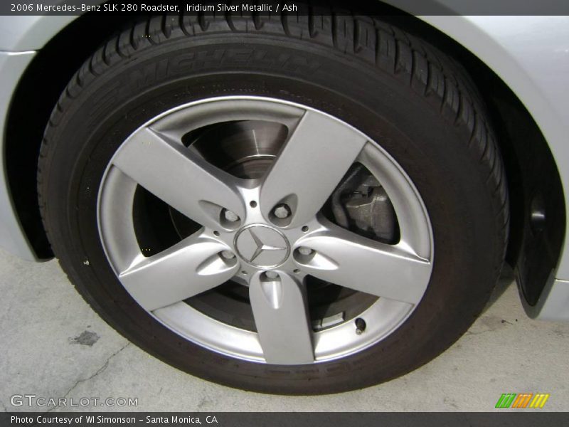 Iridium Silver Metallic / Ash 2006 Mercedes-Benz SLK 280 Roadster