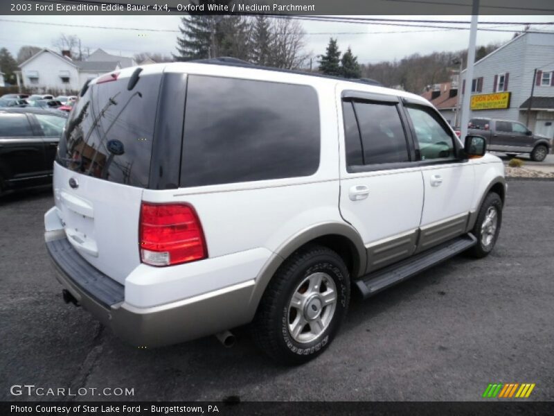 Oxford White / Medium Parchment 2003 Ford Expedition Eddie Bauer 4x4
