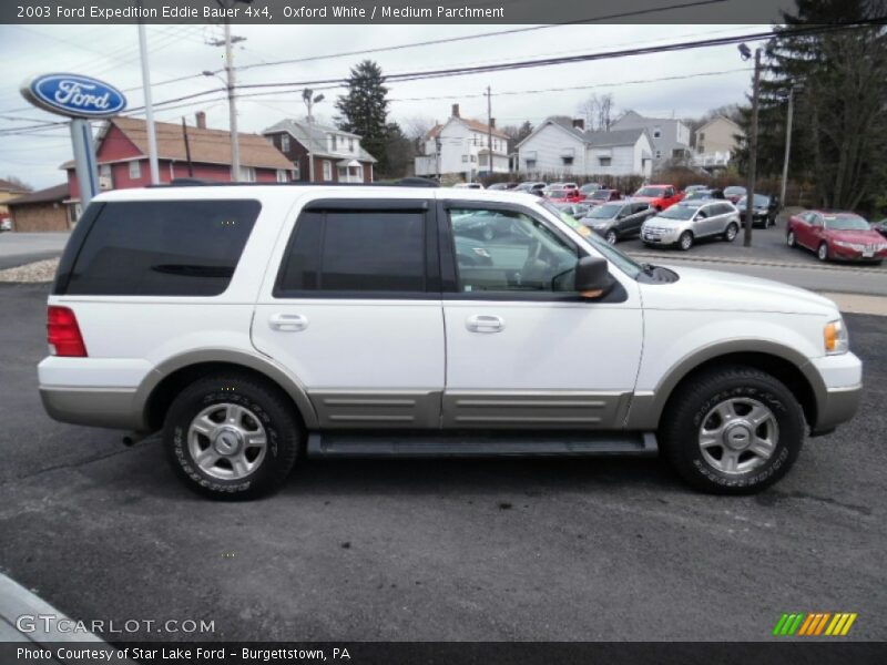 Oxford White / Medium Parchment 2003 Ford Expedition Eddie Bauer 4x4