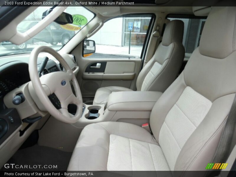 Oxford White / Medium Parchment 2003 Ford Expedition Eddie Bauer 4x4