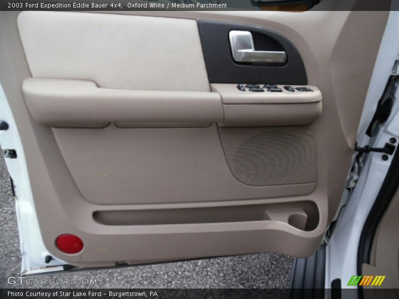 Oxford White / Medium Parchment 2003 Ford Expedition Eddie Bauer 4x4