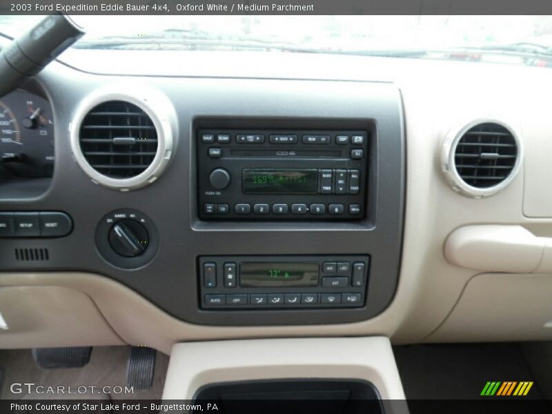 Oxford White / Medium Parchment 2003 Ford Expedition Eddie Bauer 4x4