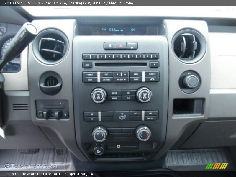 Sterling Grey Metallic / Medium Stone 2010 Ford F150 STX SuperCab 4x4