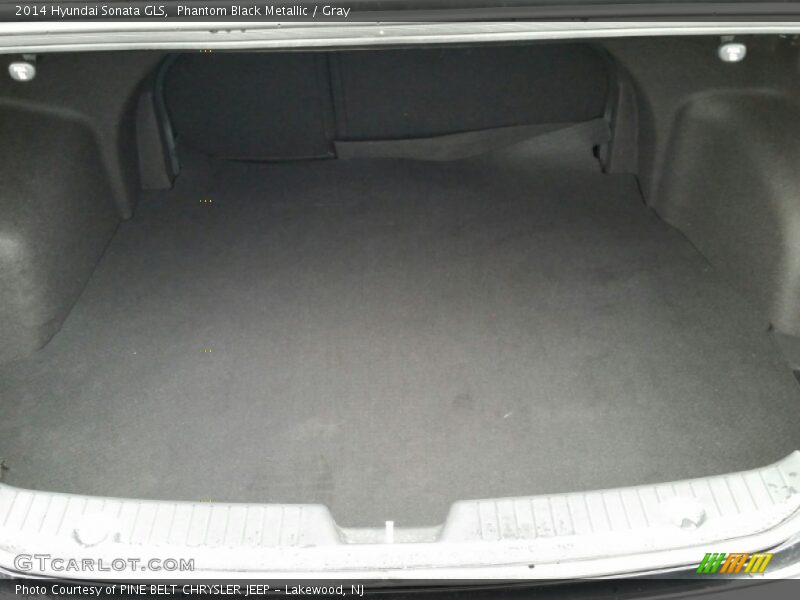 Phantom Black Metallic / Gray 2014 Hyundai Sonata GLS