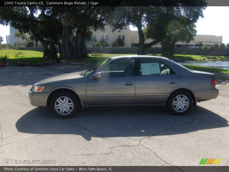 Cashmere Beige Metallic / Sage 2000 Toyota Camry CE