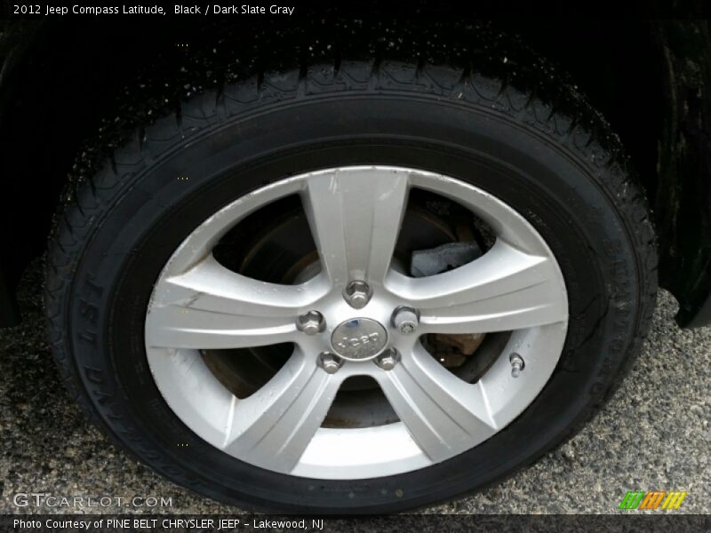 Black / Dark Slate Gray 2012 Jeep Compass Latitude